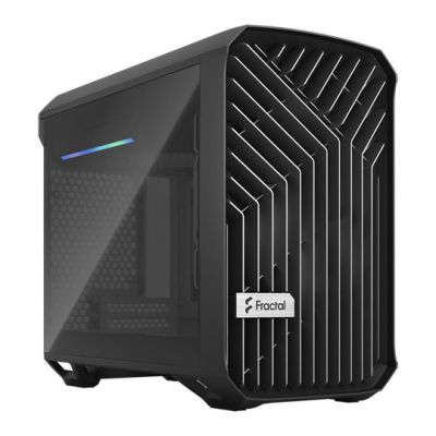 Fractal Design Torrent Nano TG ITX Gaming Case - Black