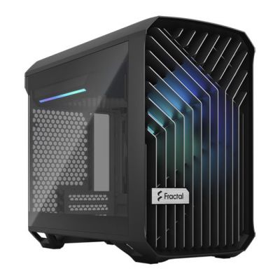 Fractal Design Torrent Nano RGB TG ITX Gaming Case - Black