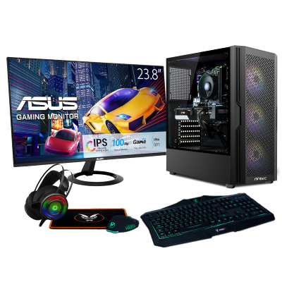 Fierce Feral PC Bundle | AMD Ryzen 5 4500 | NVIDIA GTX 1050 Ti 4GB | 16GB RAM 3200MHZ | 1TB M.2 SSD