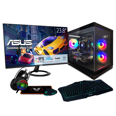Fierce Ravager PC Bundle | AMD Ryzen 5 5500 | NVIDIA RTX 4060 8GB | 16GB RAM 3200MHZ | 1TB M.2 SSD