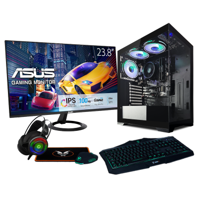 Fierce Pioneer Gaming PC Bundle | AMD Ryzen 5 4600G | 16GB RAM 3200Mhz | 1TB M.2 SSD