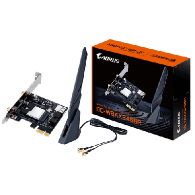 Gigabyte GC-WBAX2400R WIFI6E 2400Mbps | Bluetooth 5.3 PCIe Wi-Fi Card