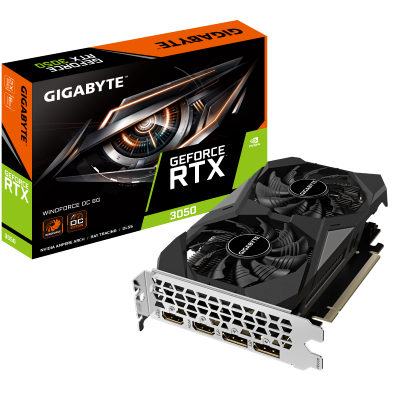 Gigabyte GeForce RTX 3050 Windforce OC 6GB Graphics Card