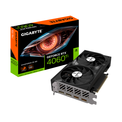 Gigabyte GeForce RTX 4060 Ti WINDFORCE OC 8G Graphics Card