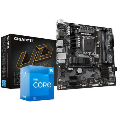 Intel Core i5 12400F | B760M | Motherboard Bundle