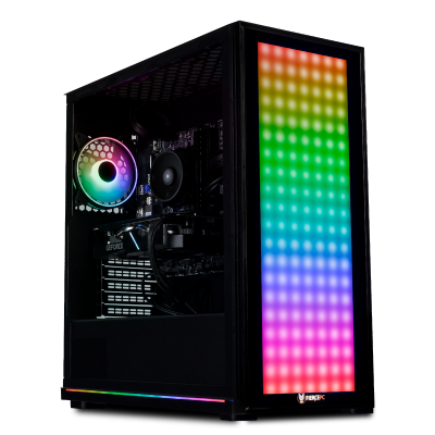 Next Day FIERCE LUMINA GAMING PC | AMD RYZEN 5 4500 | NVIDIA RTX 3050 | 16GB RAM 3200MHZ | 1TB M.2 SSD