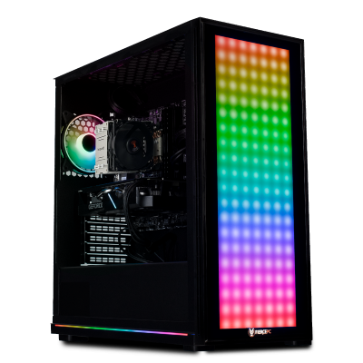 FIERCE LUMINA GAMING PC | AMD Ryzen 5 7600X | NVIDIA RTX 4070 | 32GB RAM 5600MHZ | 1TB M.2 SSD
