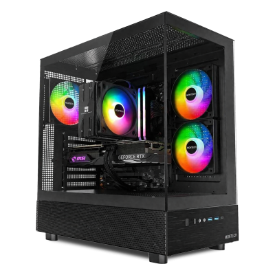 Fierce Corrupter Gaming PC | AMD Ryzen 7 7700 | AMD Radeon RX 9070 16GB