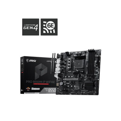MSI PRO B550M-P WIFI6E Motherboard