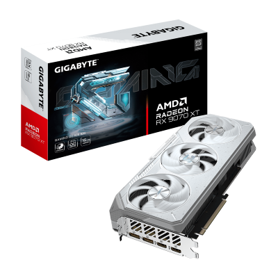 Gigabyte Radeon RX 9070 XT Gaming OC ICE 16GB Graphics Card