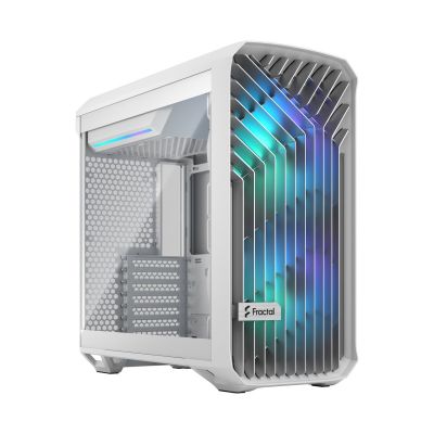 Fractal Design Torrent Compact TG RGB Mid Tower Case - White