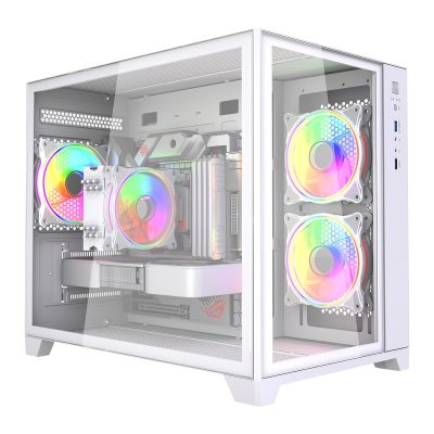 Pure White | AMD Ryzen 7 5700X | NVIDIA RTX 4060 Ti 8GB | Custom Gaming PC