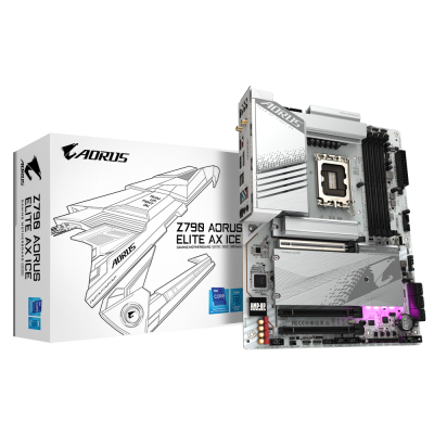 Gigabyte Z790 AORUS ELITE AX ICE DDR5 Motherboard