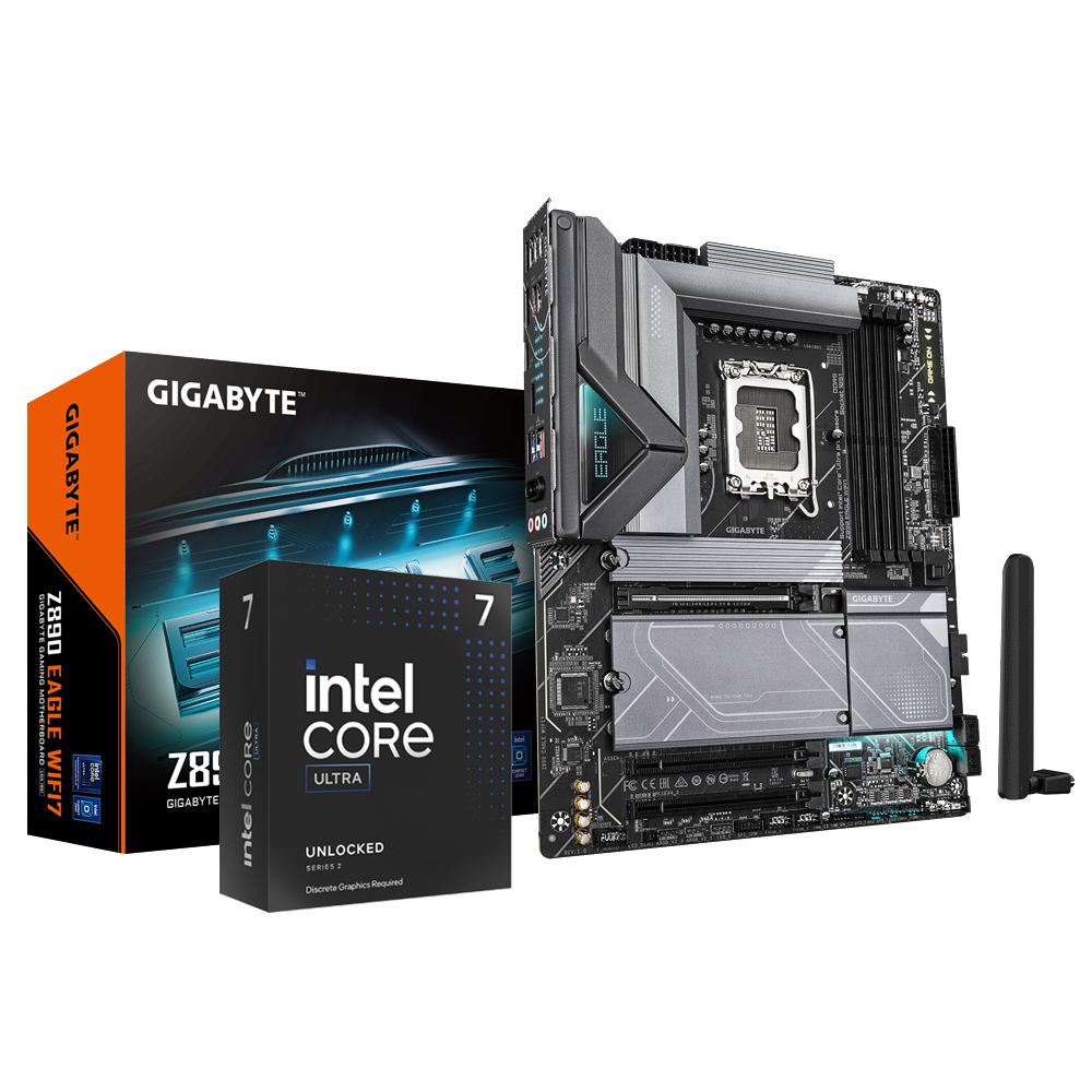Intel Core Ultra 7 265KF | Z890 | Motherboard Bundle | Fierce PC
