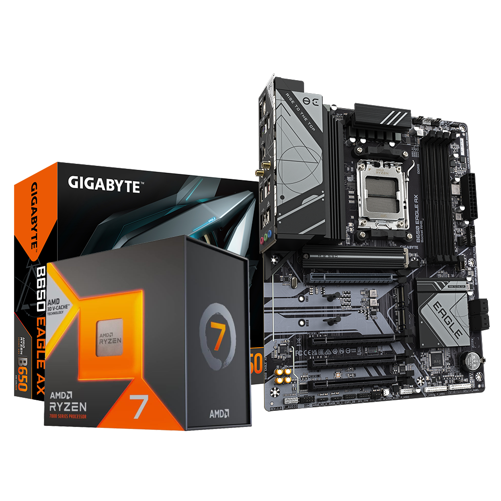 AMD Ryzen 7 7800X3D | B650 | Motherboard Bundle | Fierce PC