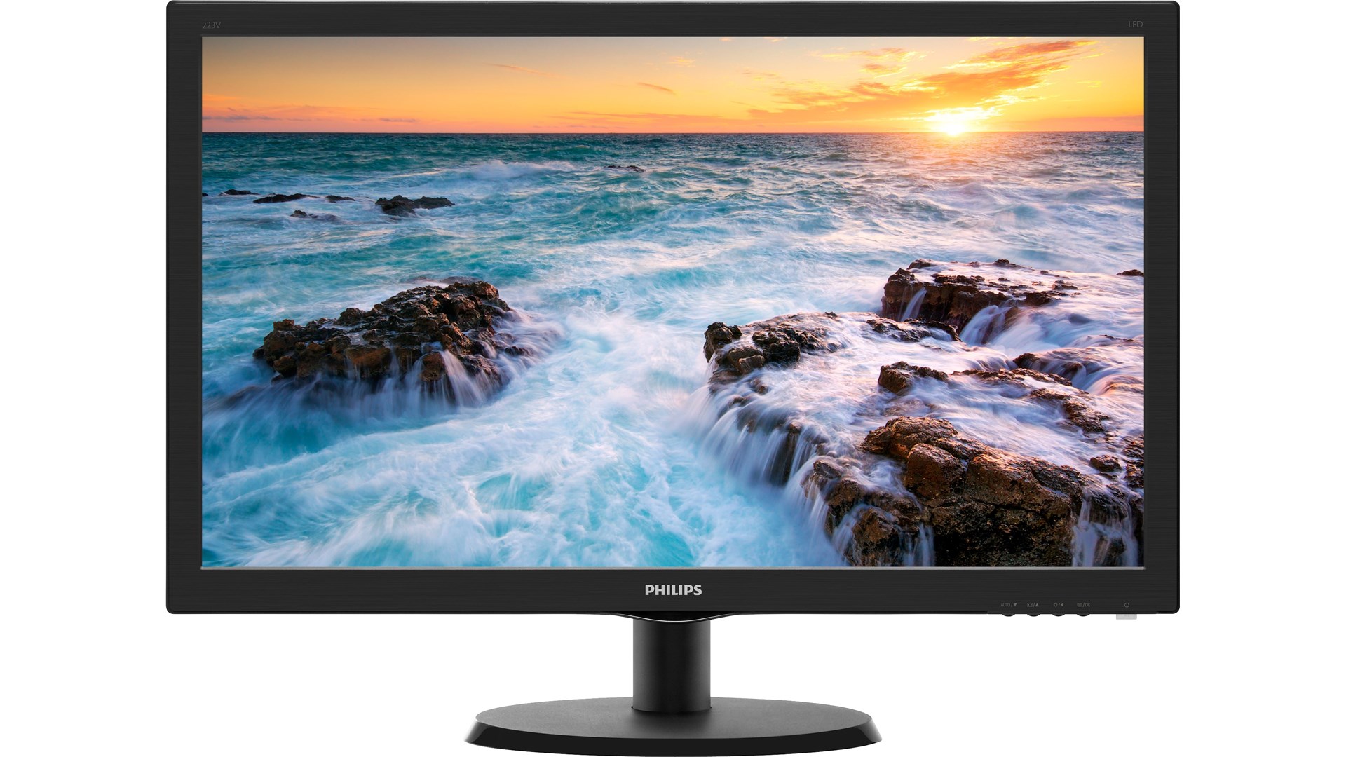 Philips 243v5lhsb 23 6 60hz 1920x1080 Tn Led Monitor Fierce Pc 1920 x 1080 (full hd) resolution. philips 243v5lhsb 23 6 60hz 1920x1080