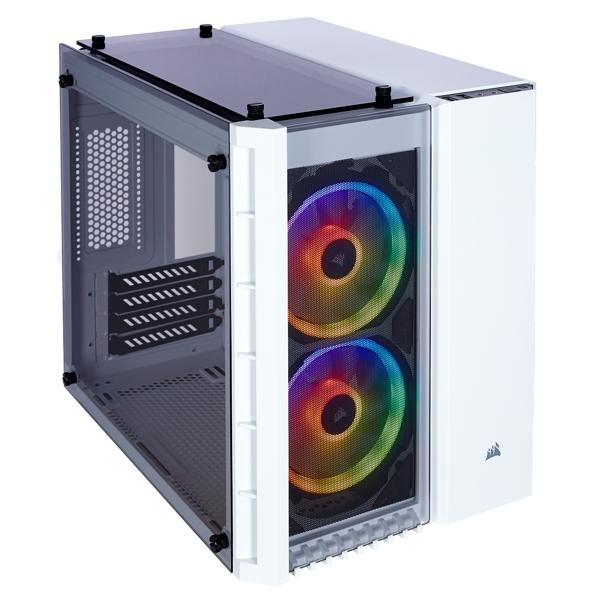 Corsair Crystal 280X RGB White PC Gaming Case - Free Shipping in