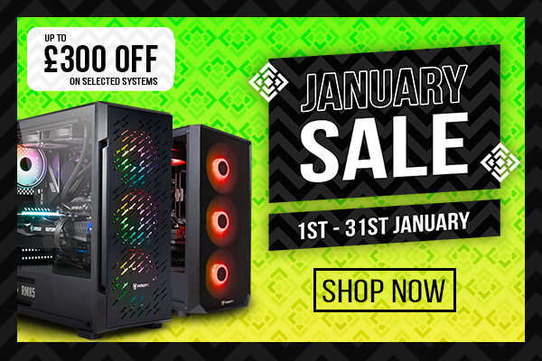 Fierce PC January Sale | 1st - 31st January | Shop Now