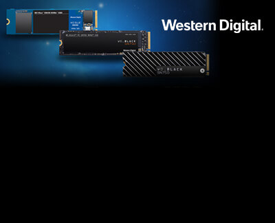 Western Digital SSDs & HDDs