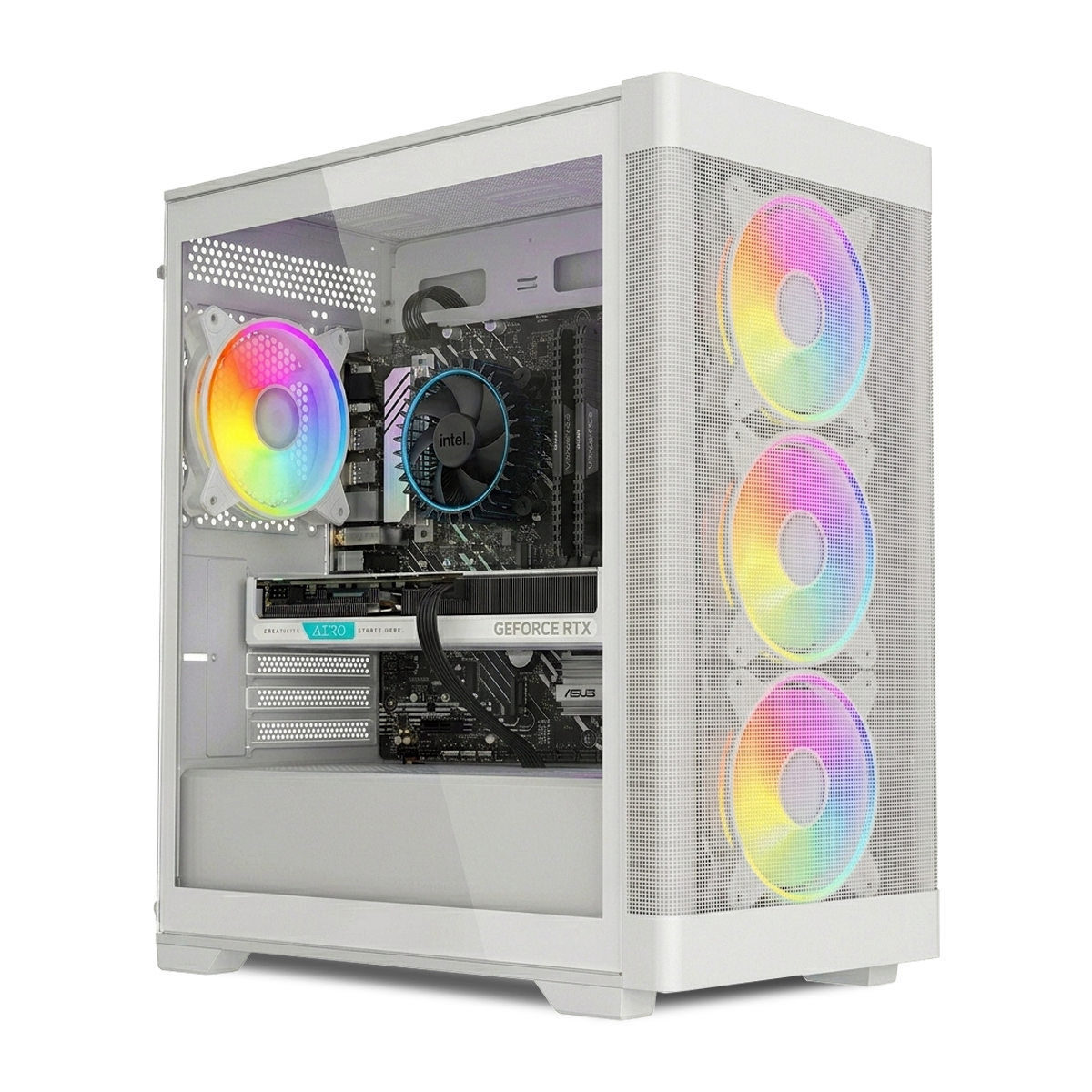 Pure White | Intel Core i5 12400F | NVIDIA RTX 5060 | Custom