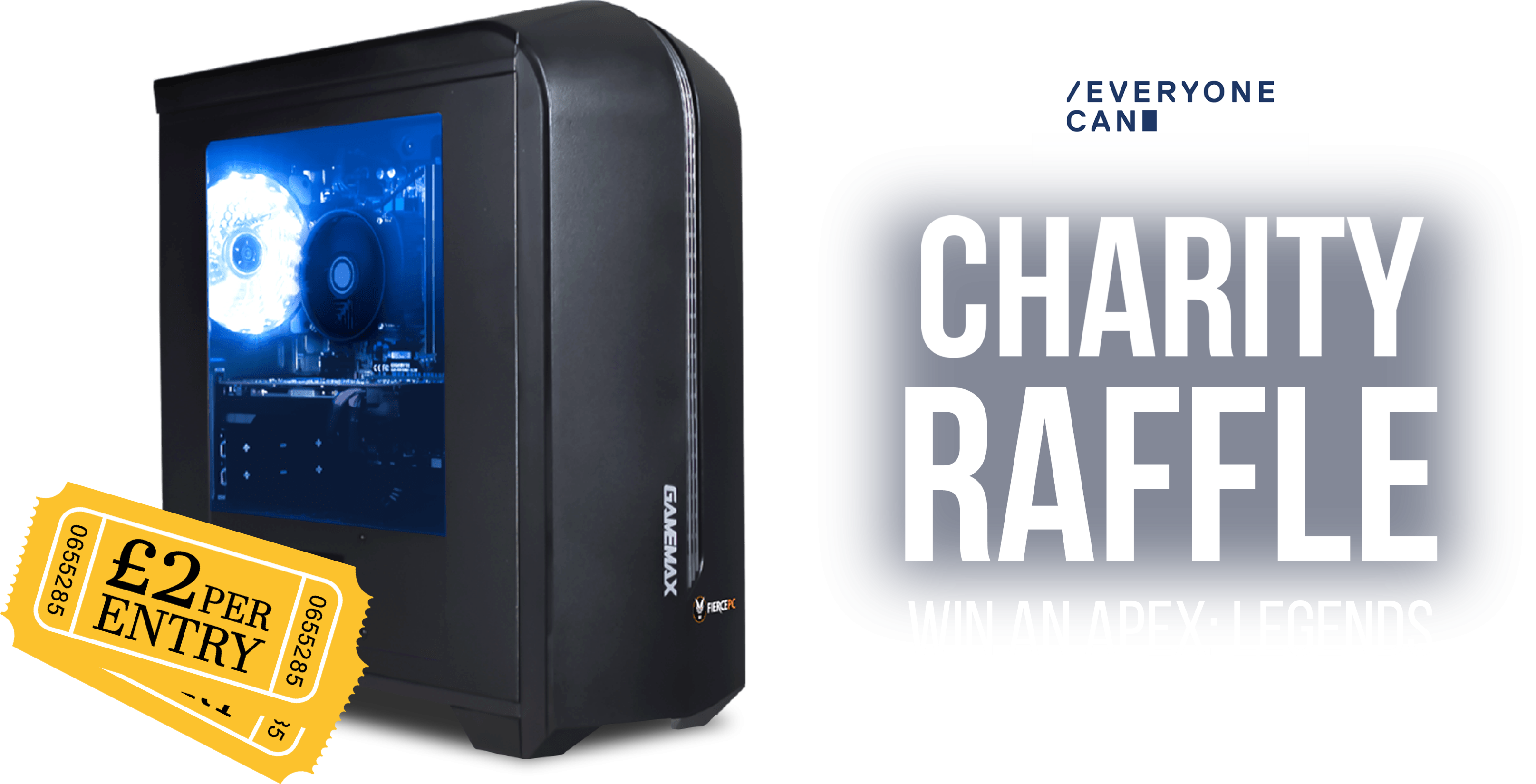 Charity Raffle. Win an Apex: Legends Mirage PC