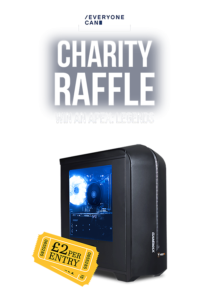 Charity Raffle. Win an Apex: Legends Mirage PC