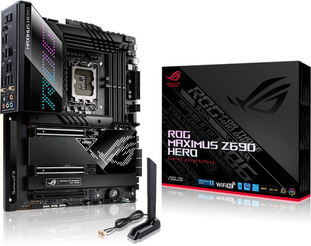 ASUS ROG Maximus Z690 Hero WiFi motherboard