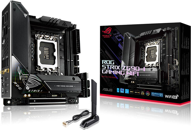 ASUS ROG Strix Z690-I Gaming WiFi motherboard