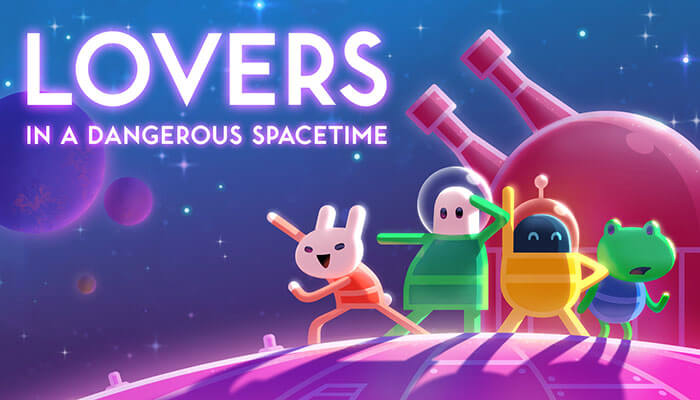 Lovers in a Dangerous Spacetime cover art