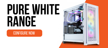 Fierce PC Range of Pure White PCs