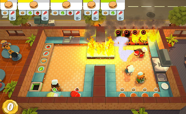 Overcooked gameplay