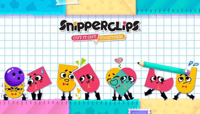 Snipperclips Cut It Out Together cover art