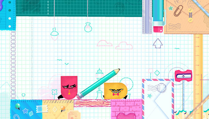 Snipperclips Cut It Out Together gameplay