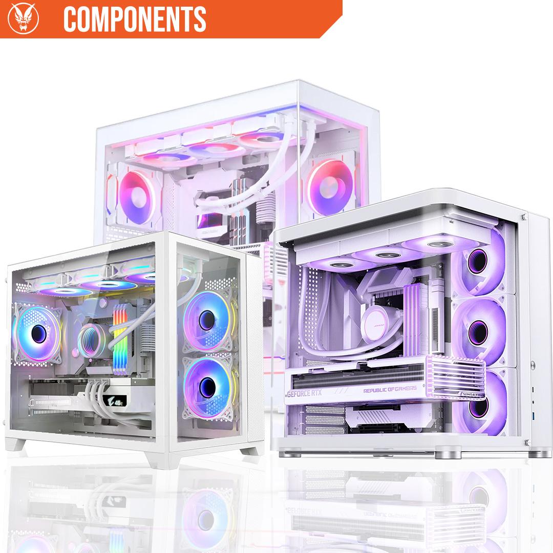 MORE THAN ALL-WHITE: DESIGNING A WHITE GAMING PC - Fierce PC Blog